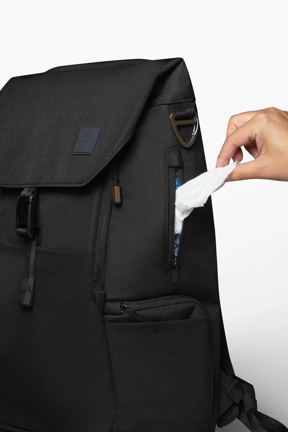 Everyday Diaper Backpack & Changing Wallet Bundle / Middle of the Night Black