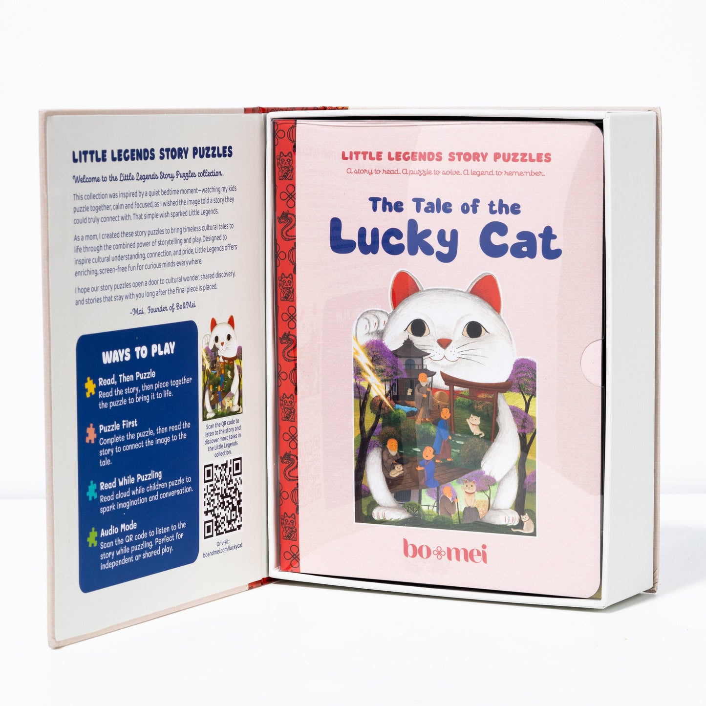The Tale of the Lucky Cat — Story Puzzle
