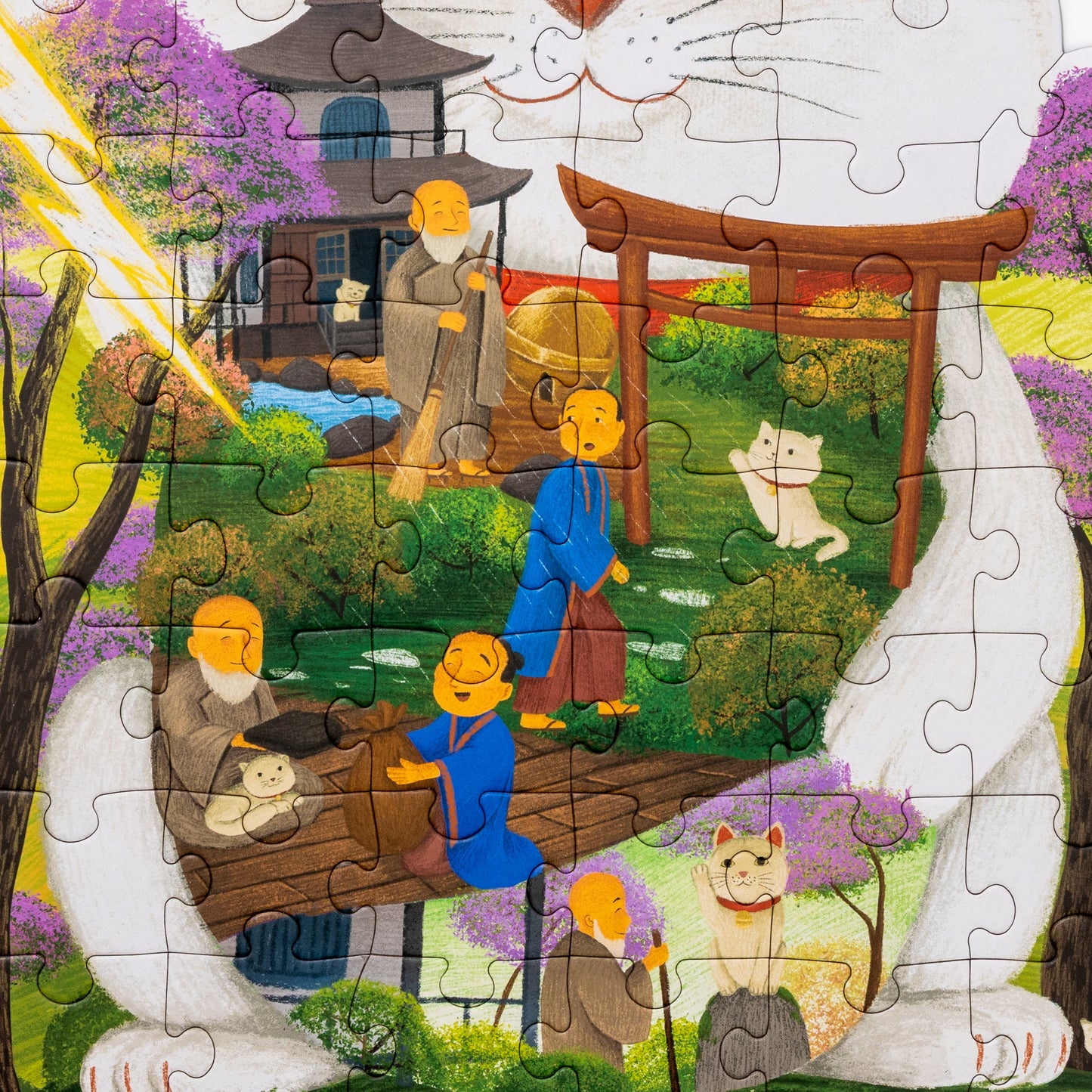 The Tale of the Lucky Cat — Story Puzzle