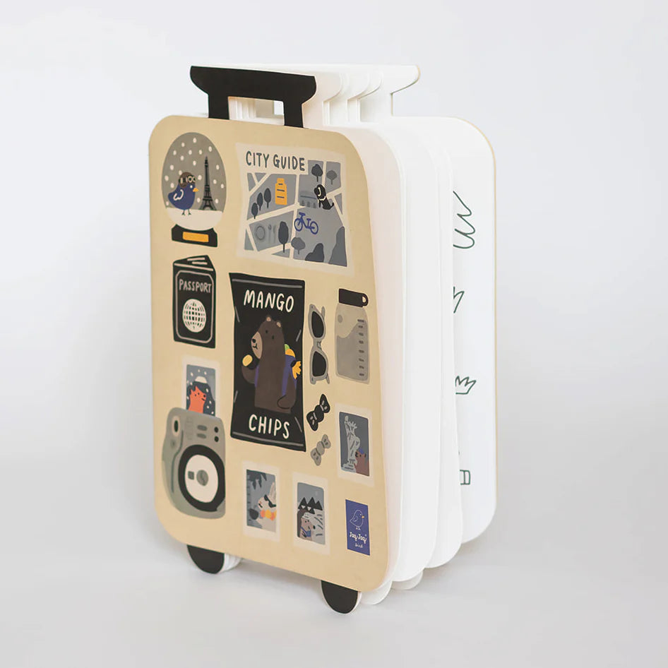 Suitcase Shaped Giant Coloring Book