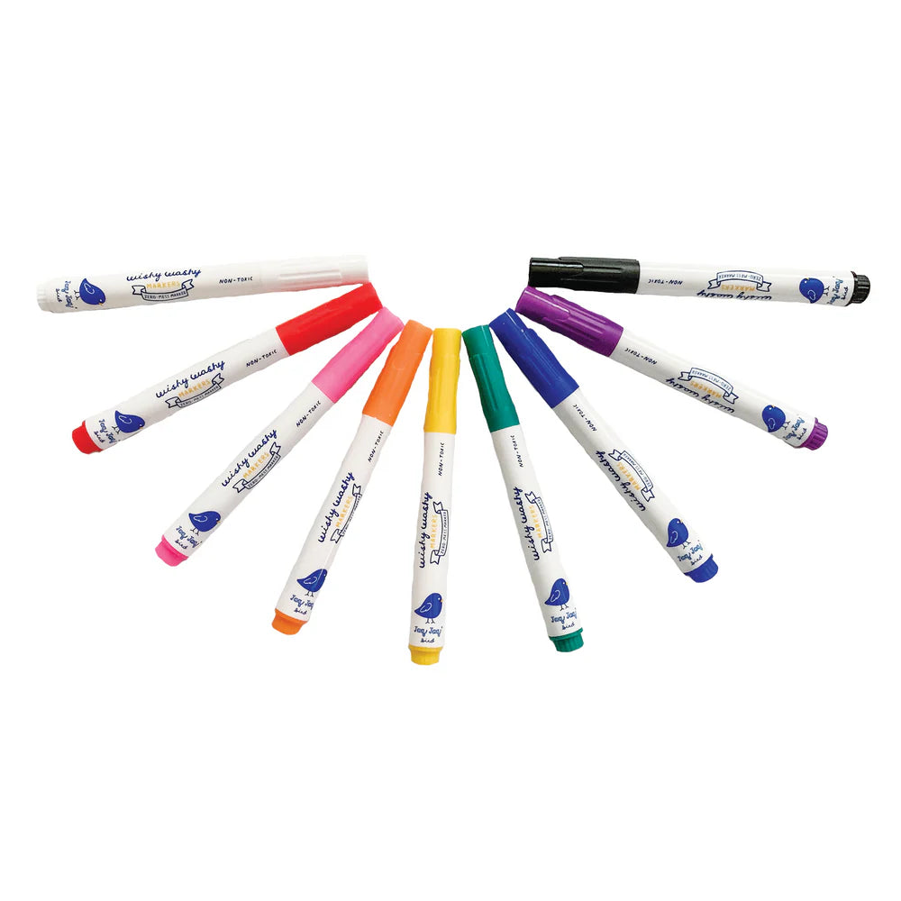 Washable Dry Erase and Window Markers 9 pcs