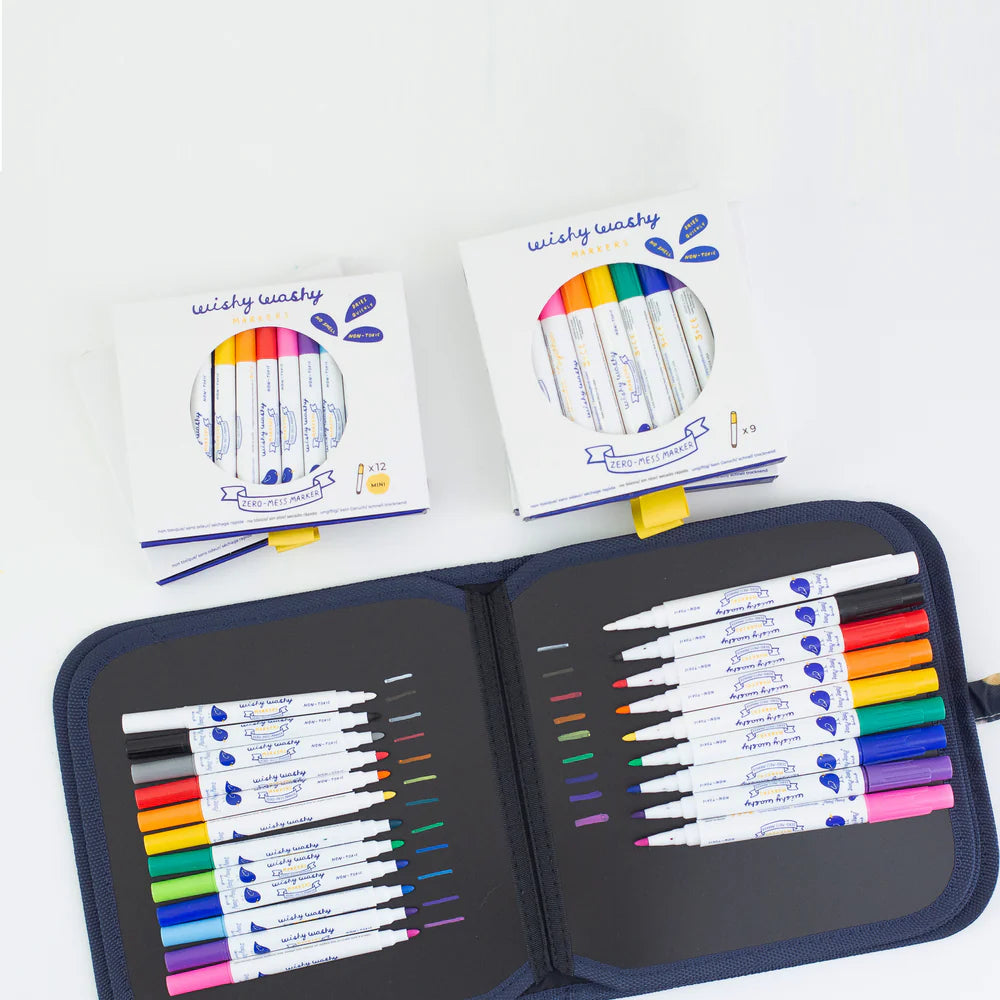 Washable Dry Erase and Window Markers 9 pcs