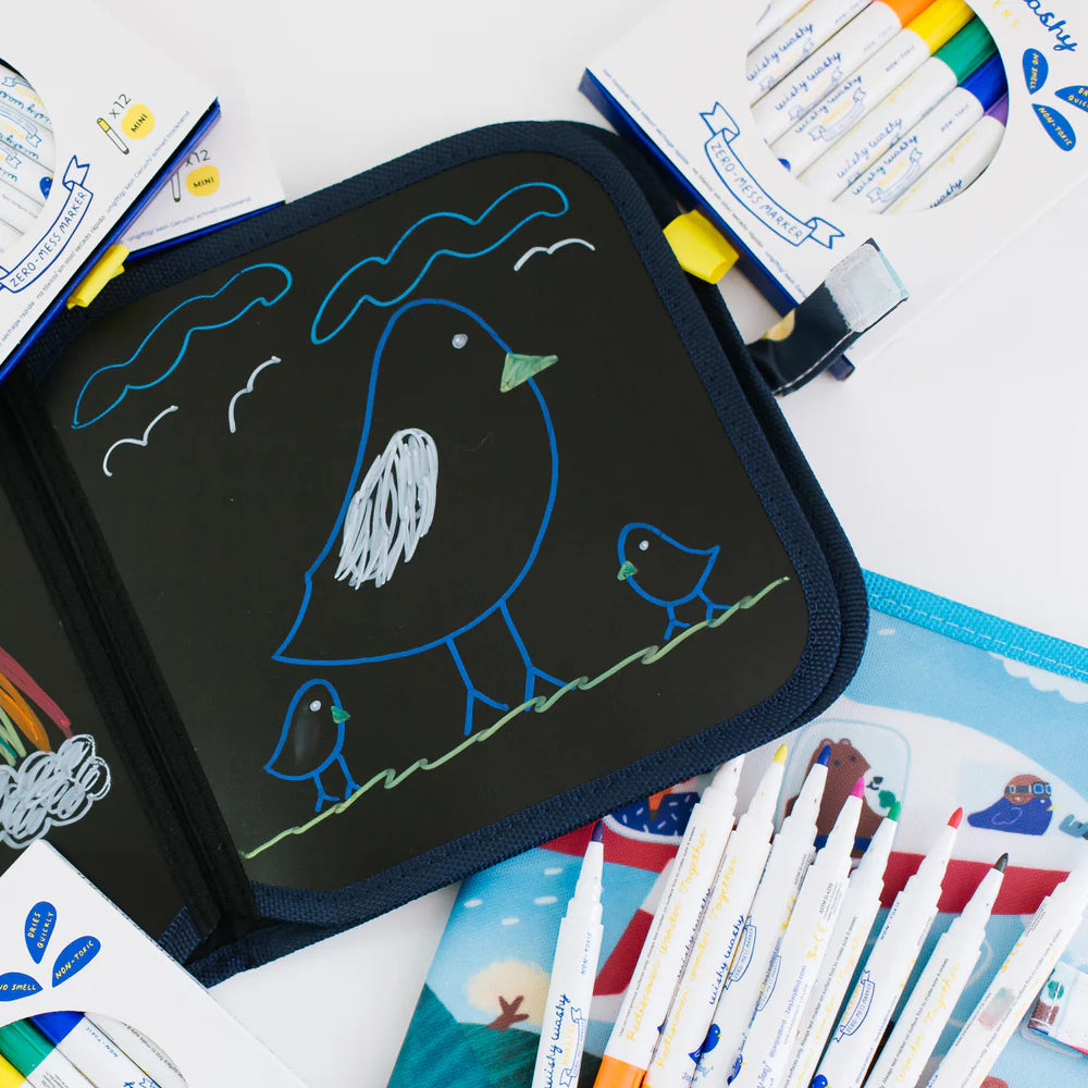 Washable Dry Erase and Window Markers 9 pcs