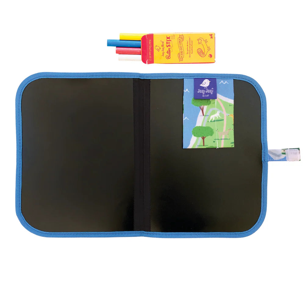 San Francisco Dry Erase Wipe Fold + Go Place Mat and Chalk Mat