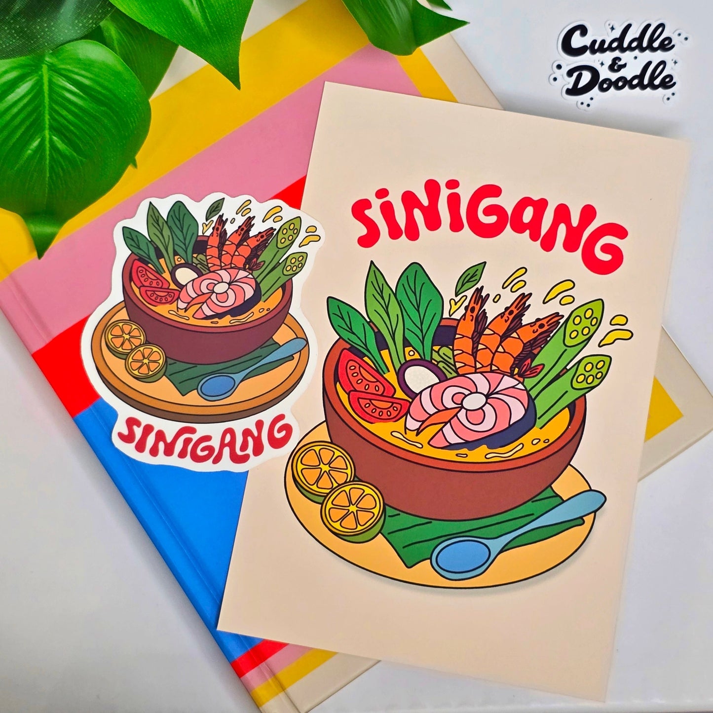 Sinigang Art Print & Sticker Set