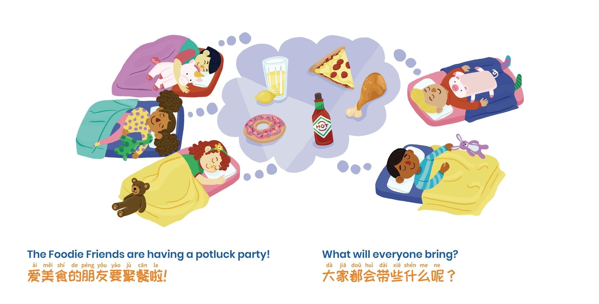 Foodie Friends - Cultr. by Created for Culture asianowned aapimarketplace asianownedkids asianownedkidsproducts asianownedbrands