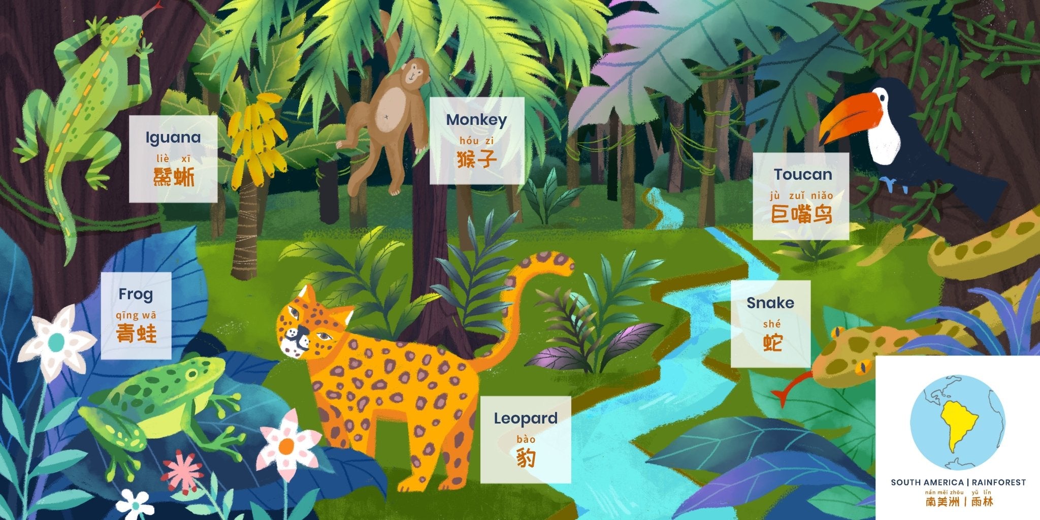 Animals, Plants & Places - Cultr. by Created for Culture asianowned aapimarketplace asianownedkids asianownedkidsproducts asianownedbrands