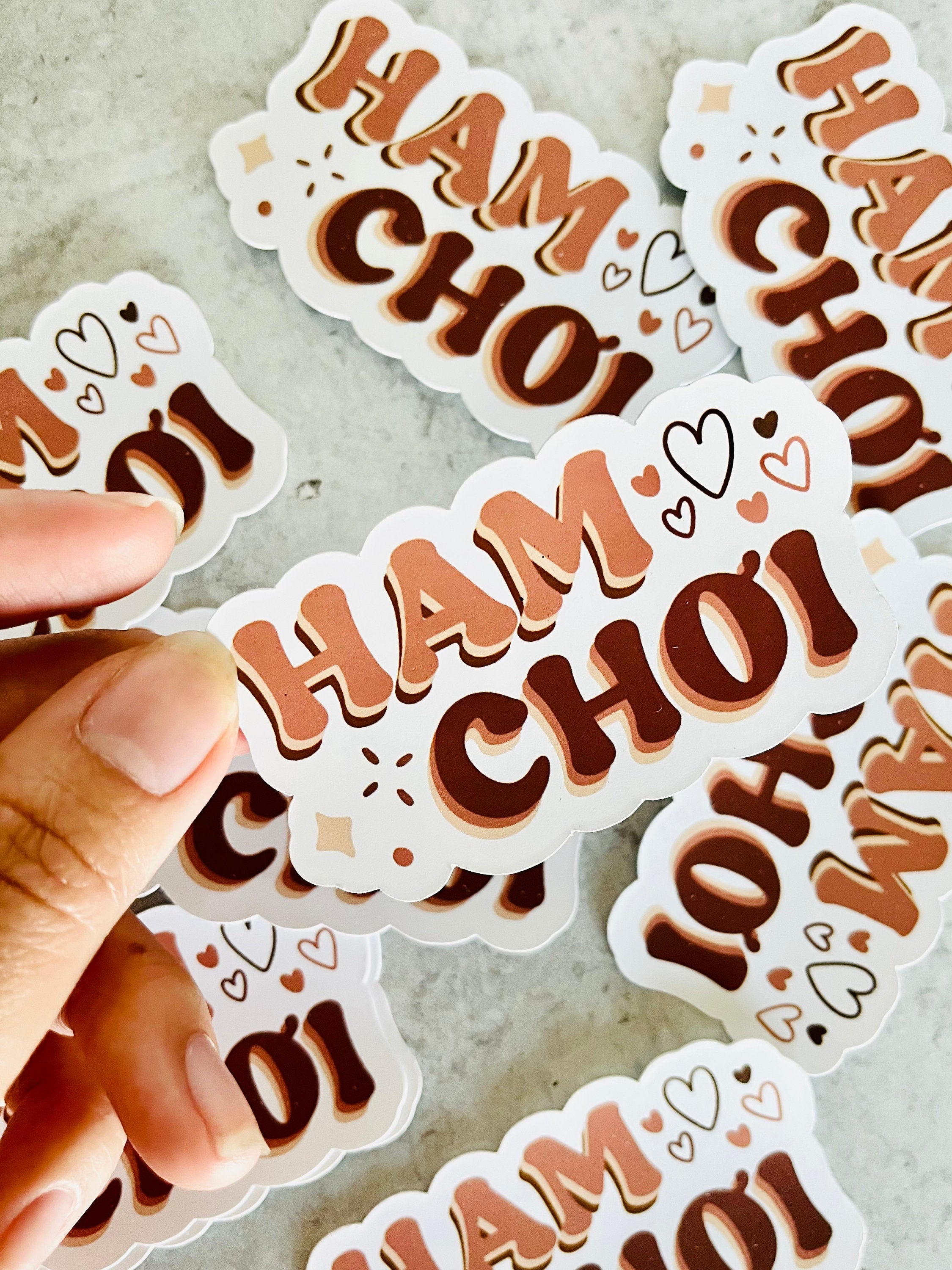 Ham Choi Vietnamese Vinyl Sticker