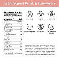 Yogurt Drink & Strawberry Electrolytes - Zero Sugar - Cultr. by Created for Culture asianowned aapimarketplace asianownedkids asianownedkidsproducts asianownedbrands