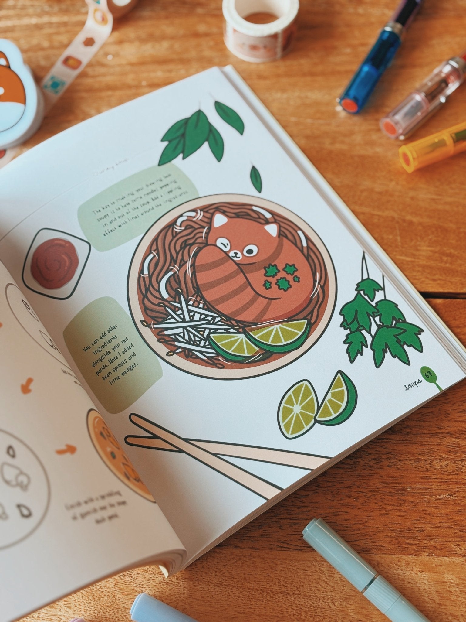 How to Draw Cute Food (signed)