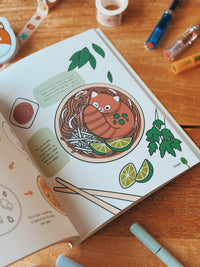 How to Draw Cute Food (signed) - Cultr. by Created for Culture Pikarar #aapimarketplace# #asianownedproduct#
