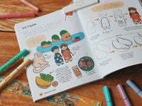 How to Draw Around the World (signed) - Cultr. by Created for Culture Pikarar #aapimarketplace# #asianownedproduct#