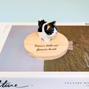 Hand-Carved Cat Painting Kit – Paint Two Cats, Create a Keychain