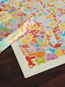 Kawaii Creatures Cute Cluster Puzzle (signed) - Cultr. by Created for Culture Pikarar #aapimarketplace# #asianownedproduct#
