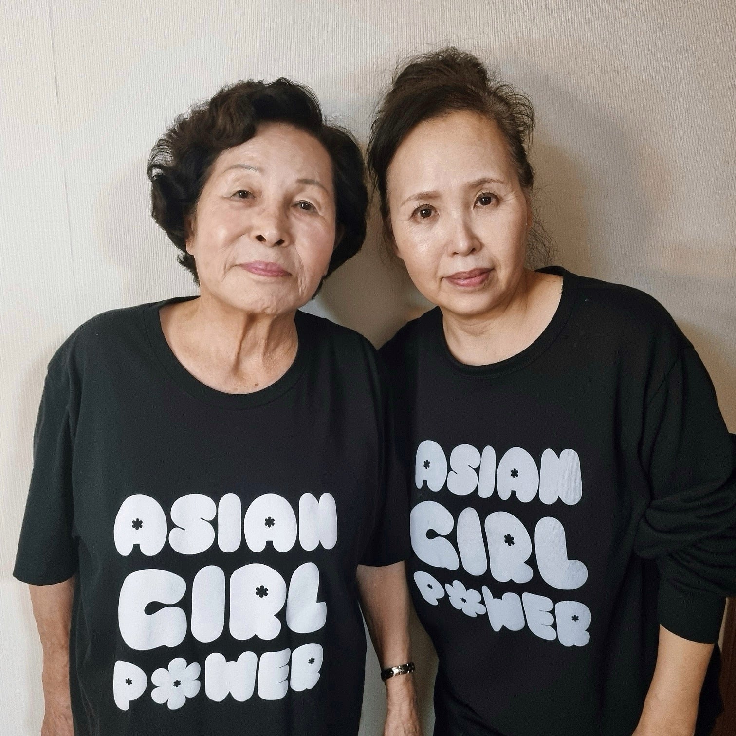 Asian Girl Power Bubble T-shirt