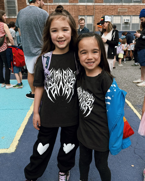 Asian Girl Power Metal T-shirt