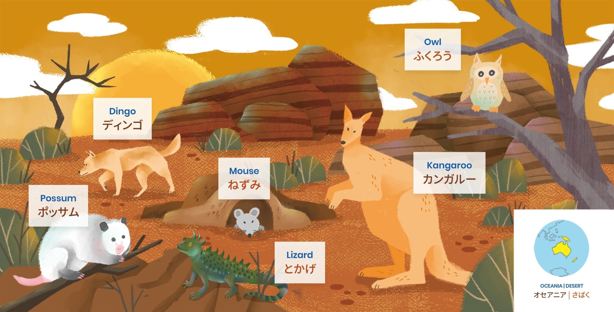 Animals, Plants & Places - Cultr. by Created for Culture asianowned aapimarketplace asianownedkids asianownedkidsproducts asianownedbrands