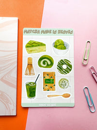 Matcha Made in Heaven Sticker Sheet