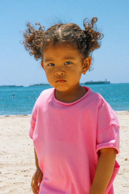 ☀️ Organic Play Suit - Pink