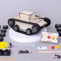 Remote-Controlled Tank DIY Kit, Educational STEM Toy