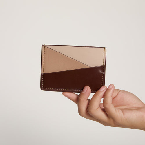 Gala Pineapple Puzzle Cardholder (Cappuccino)