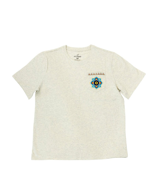 Adult Short Sleeve Pocket Tee – Purple Rangoli - Cultr. by Created for Culture asianowned aapimarketplace asianownedkids asianownedkidsproducts asianownedbrands