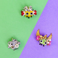 Handcrafted Wooden Bot Necklace, Keychain, or Mini Decor