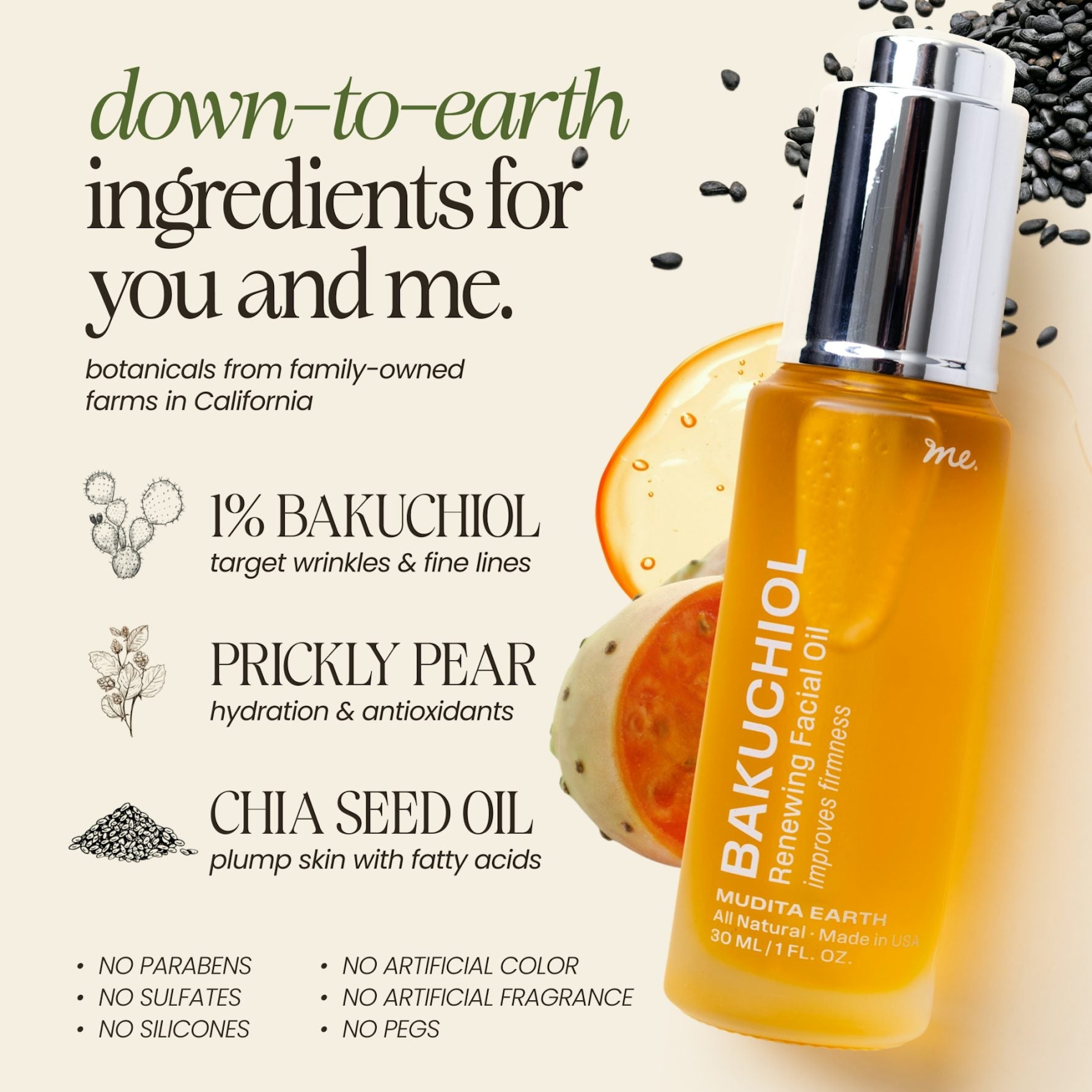 Bakuchiol Skin Renewing Facial Oil (Retinol Alternative) - Cultr. by Created for Culture asianowned aapimarketplace asianownedkids asianownedkidsproducts asianownedbrands