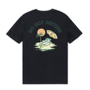 Hawaiian Tee For Men Do not Disturb By Loindaflow Tee Crew Neck 100% Cotton - BLACK