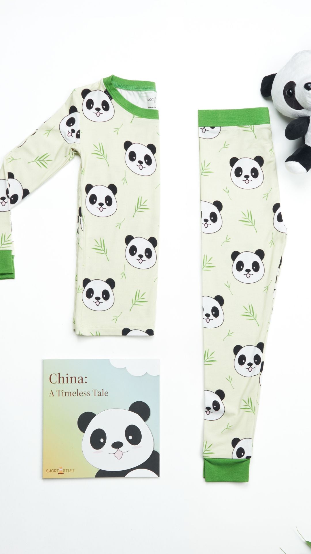 Panda Paws Two-Piece PJs