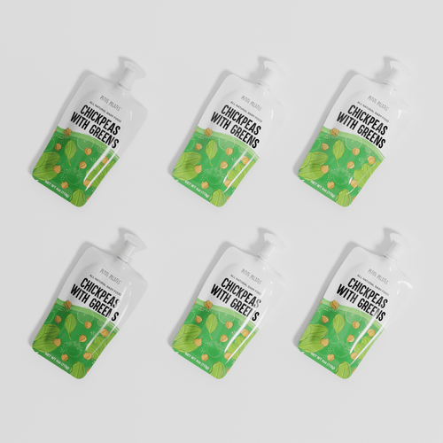 6 Pack of Organic Chickpeas with Greens - Cultr. by Created for Culture asianowned aapimarketplace asianownedkids asianownedkidsproducts asianownedbrands