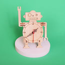 Robot Clock DIY Kit, Educational STEM Toy