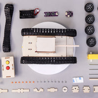 Remote-Controlled Tank DIY Kit, Educational STEM Toy