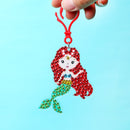 Adorable Keychains Diamond Art Kit – Mermaid (Set of 15)
