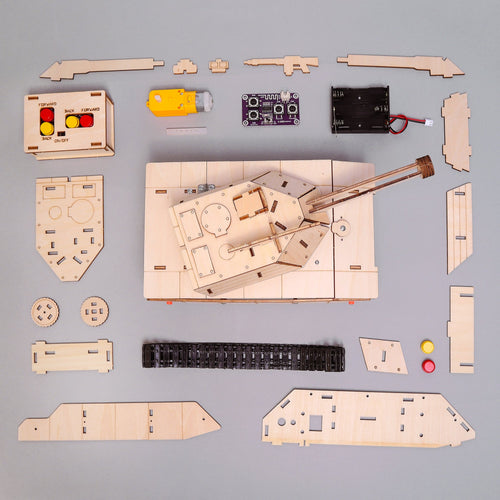 RC TankCam, Tank and Camera Mode, Educational STEM Kit