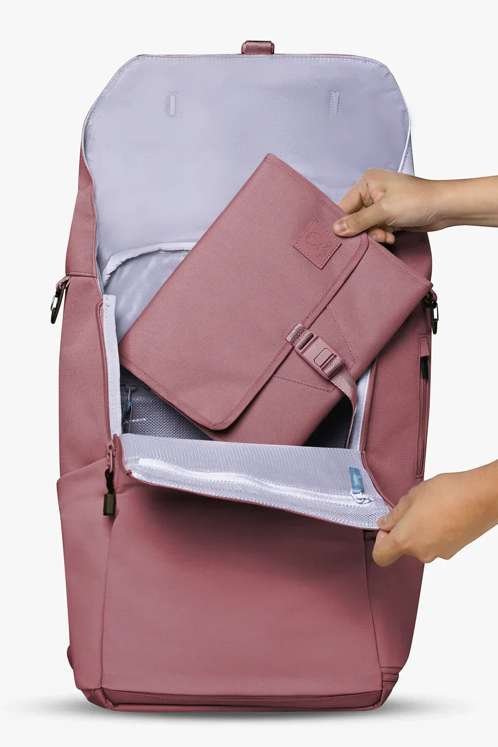 Everyday Diaper Backpack & Changing Wallet Bundle / Sundown Sienna