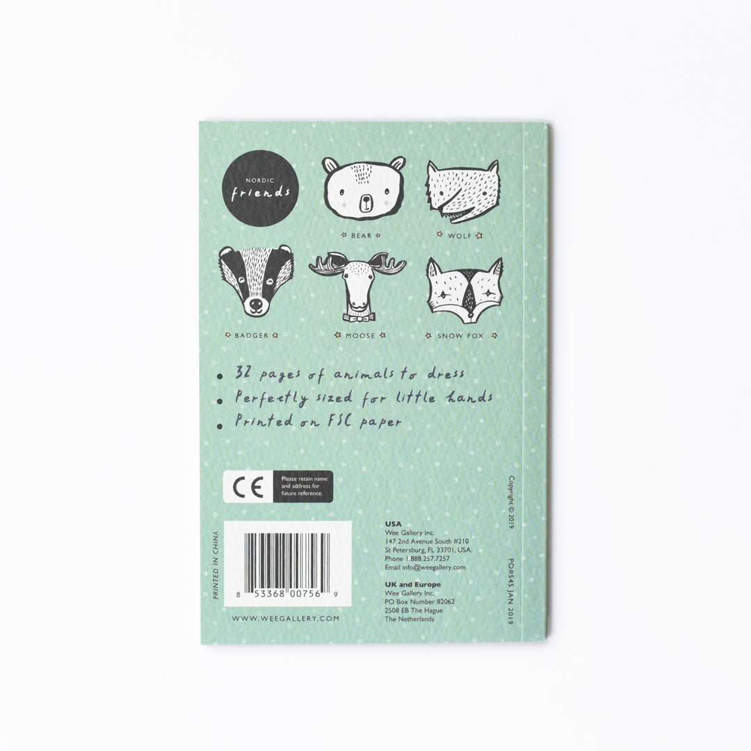 32 Ways to Dress Nordic Animals - Activity Book - Cultr. by Created for Culture asianowned aapimarketplace asianownedkids asianownedkidsproducts asianownedbrands
