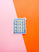 Pinay Pinoy Vinyl Sticker
