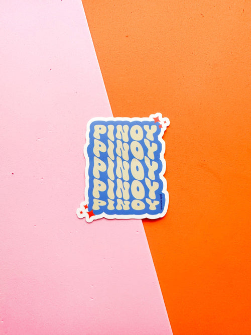 Pinay Pinoy Vinyl Sticker