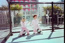 ☀️ Organic Play Set — Long Sleeve + Pants in Pink