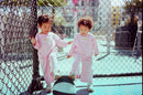 ☀️ Organic Play Set — Long Sleeve + Pants in Pink