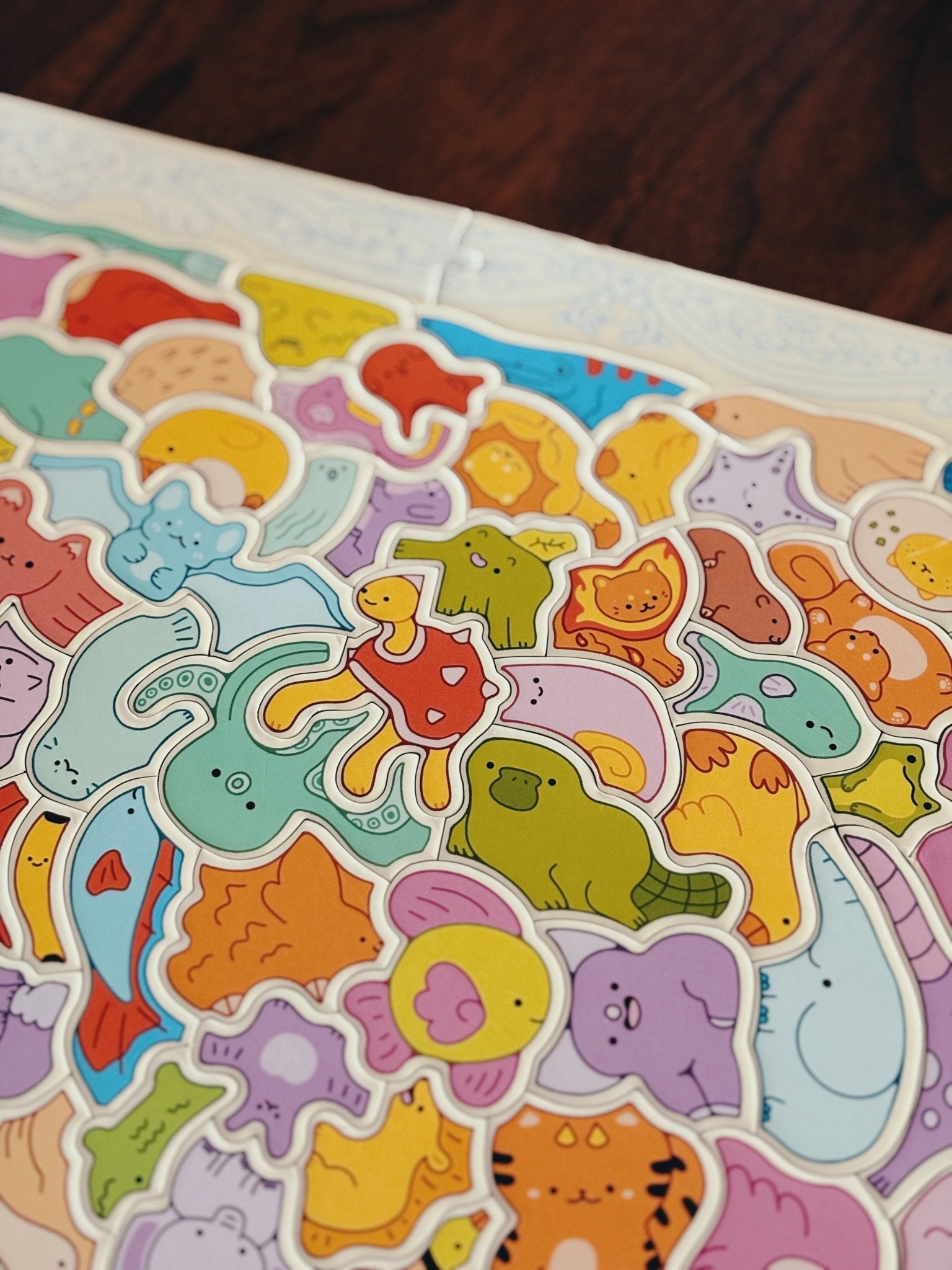Kawaii Creatures Cute Cluster Puzzle (signed) - Cultr. by Created for Culture Pikarar #aapimarketplace# #asianownedproduct#