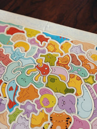 Kawaii Creatures Cute Cluster Puzzle (signed) - Cultr. by Created for Culture Pikarar #aapimarketplace# #asianownedproduct#
