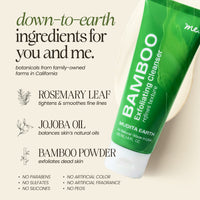 Bamboo Microdermabrasion Exfoliating Cleanser - Cultr. by Created for Culture asianowned aapimarketplace asianownedkids asianownedkidsproducts asianownedbrands