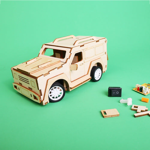 2.4 GHz RC SUV Car DIY Kit, Educational STEM Toy