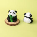 Paint Your Own Wooden Panda Kit – Hand-Carved DIY Painting Craft with Accessories, Cute Decor for Panda Lovers