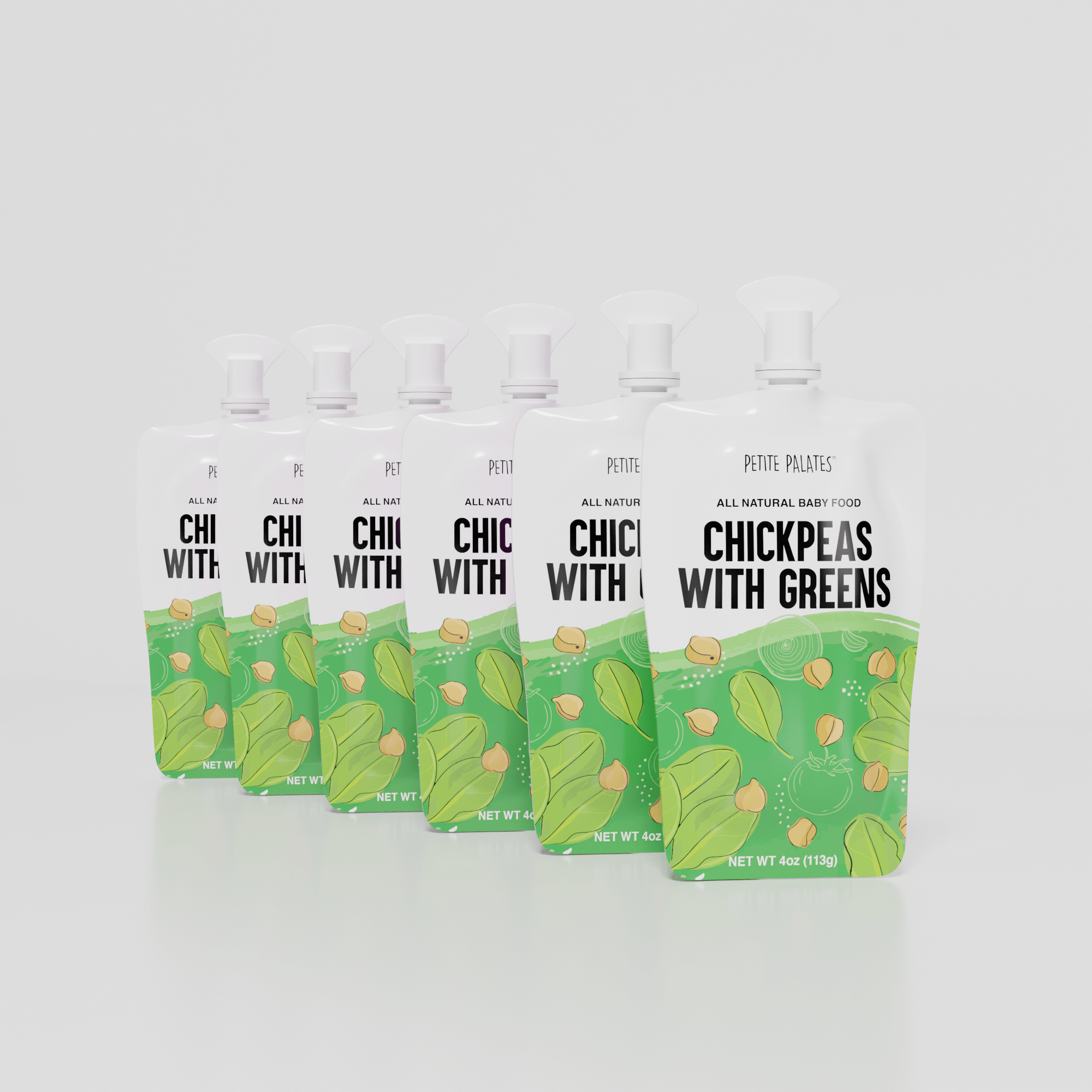 6 Pack of Organic Chickpeas with Greens - Cultr. by Created for Culture asianowned aapimarketplace asianownedkids asianownedkidsproducts asianownedbrands