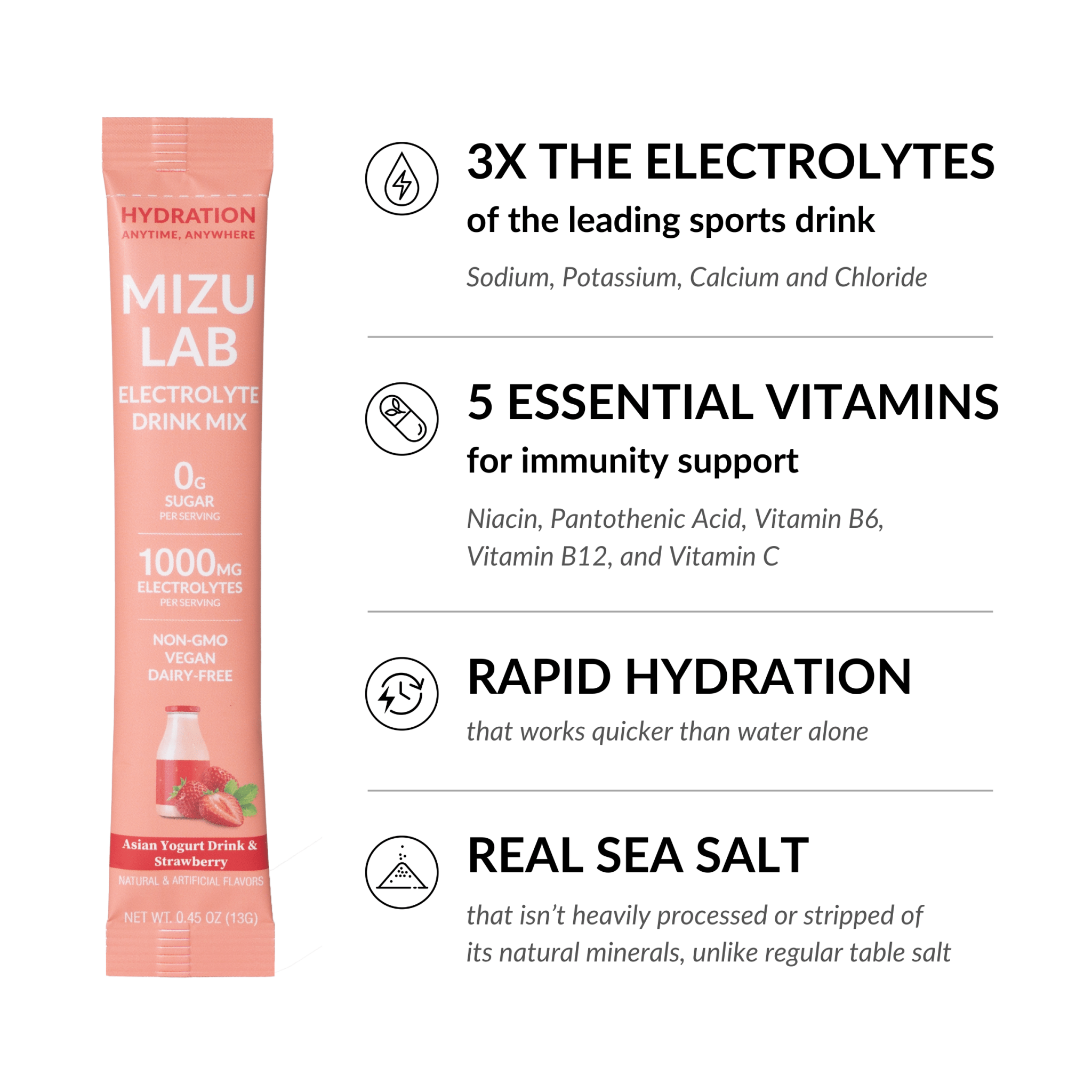 Yogurt Drink & Strawberry Electrolytes - Zero Sugar - Cultr. by Created for Culture asianowned aapimarketplace asianownedkids asianownedkidsproducts asianownedbrands