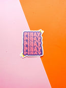 Pinay Pinoy Vinyl Sticker
