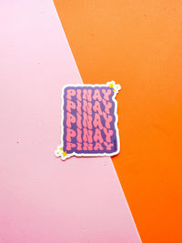 Pinay Pinoy Vinyl Sticker